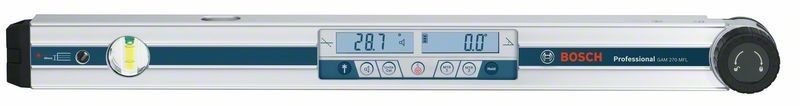 BOSCH ANGLE MEASURER /INCLINOMETER WITH LASER WITH LEG EXTENSION & CAS